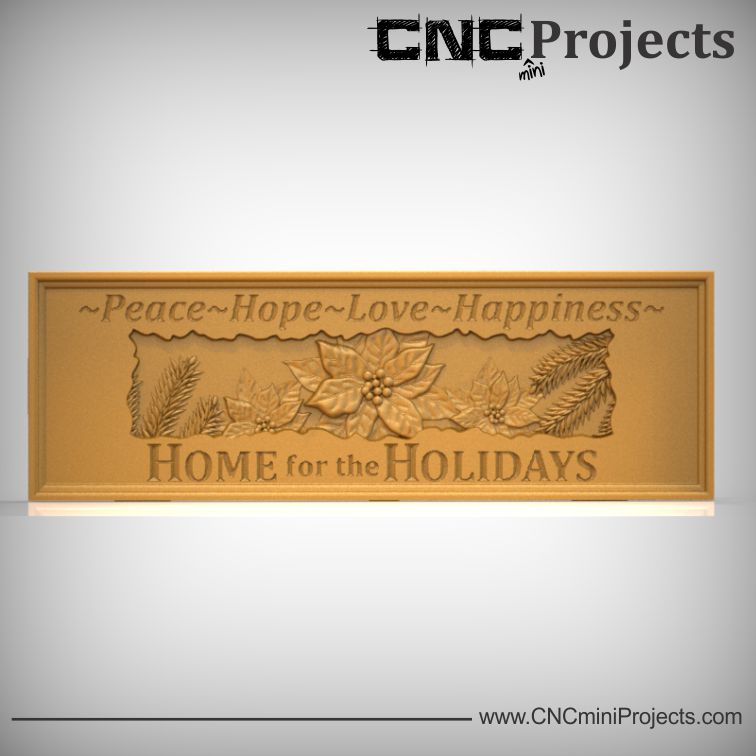 Holiday Home Decor Wall Plaque